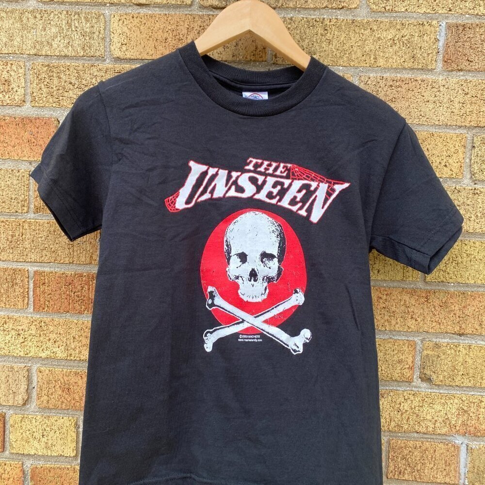 Vintage 2003 Machete The Unseen Band T Shirt Medium - Picture 5 of 9